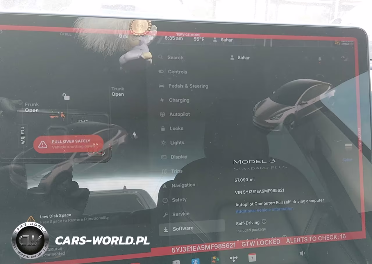 2021 Tesla Model 3 Standard Range Plus Rear-Wheel Drive VIN:5YJ3E1EA5MF985621 - 7