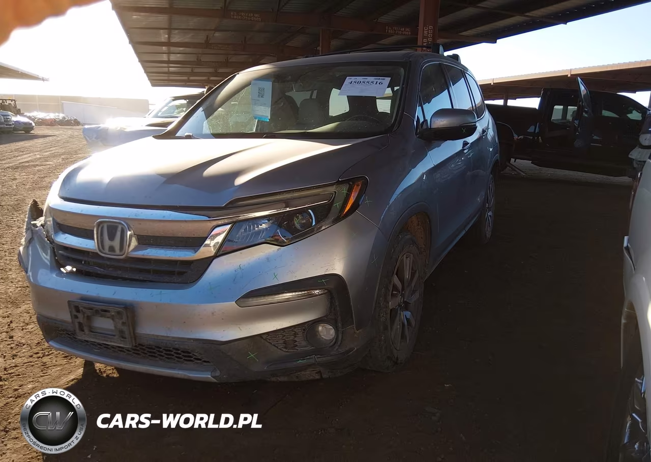 2019 Honda Pilot Ex-L VIN:5FNYF5H58KB012691 - 2