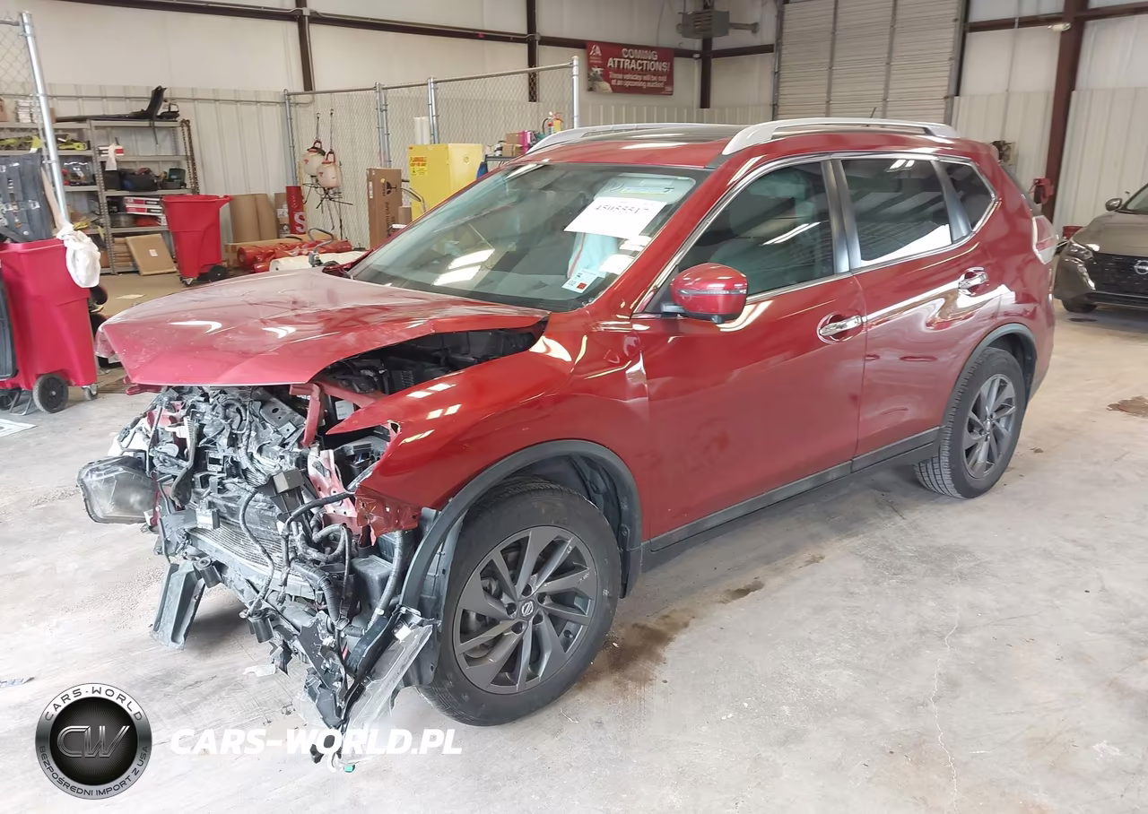 2016 Nissan Rogue Sl VIN:5N1AT2MT1GC828414 - 2
