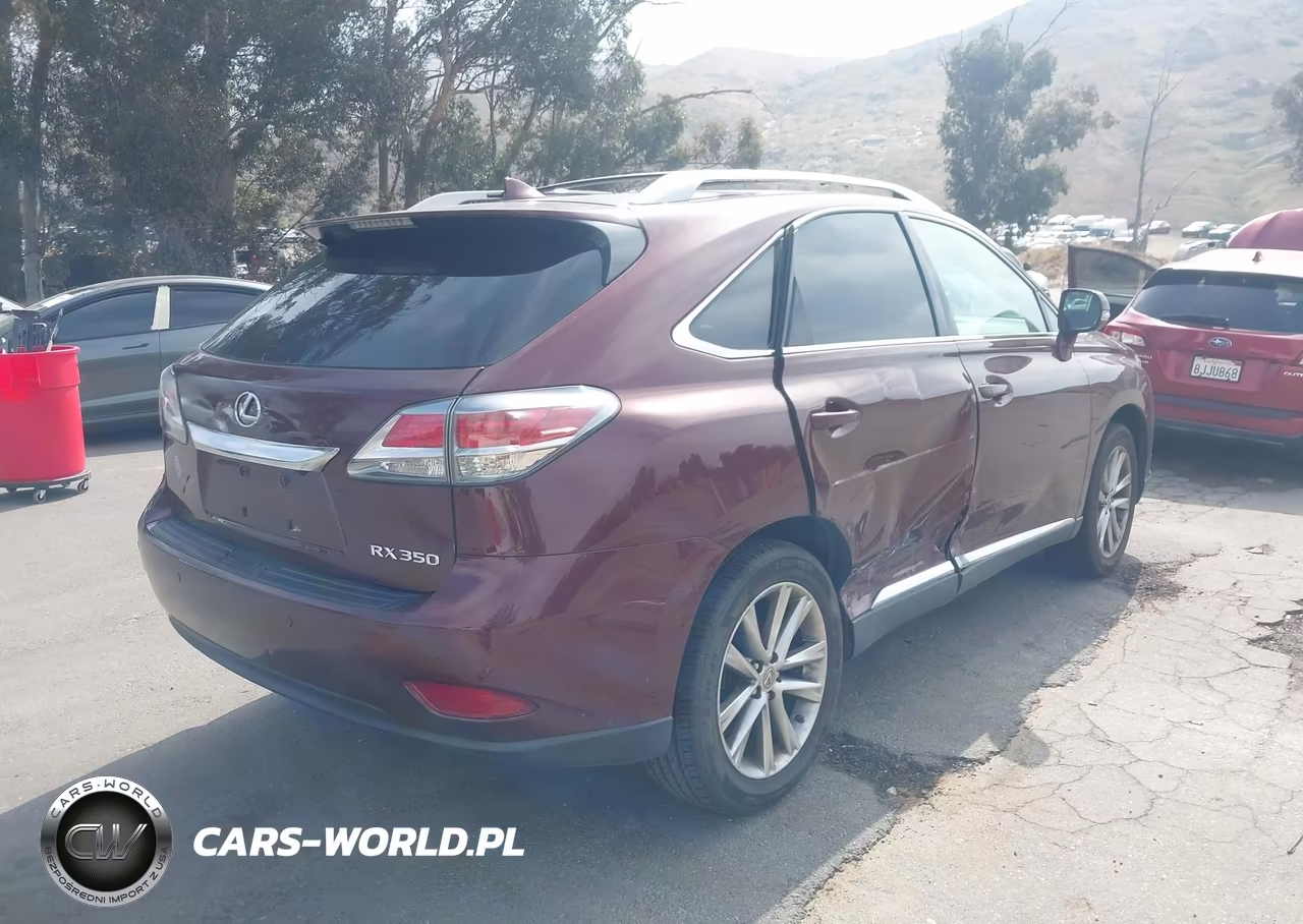 2015 Lexus Rx 350 VIN:2T2ZK1BA0FC191586 - 4