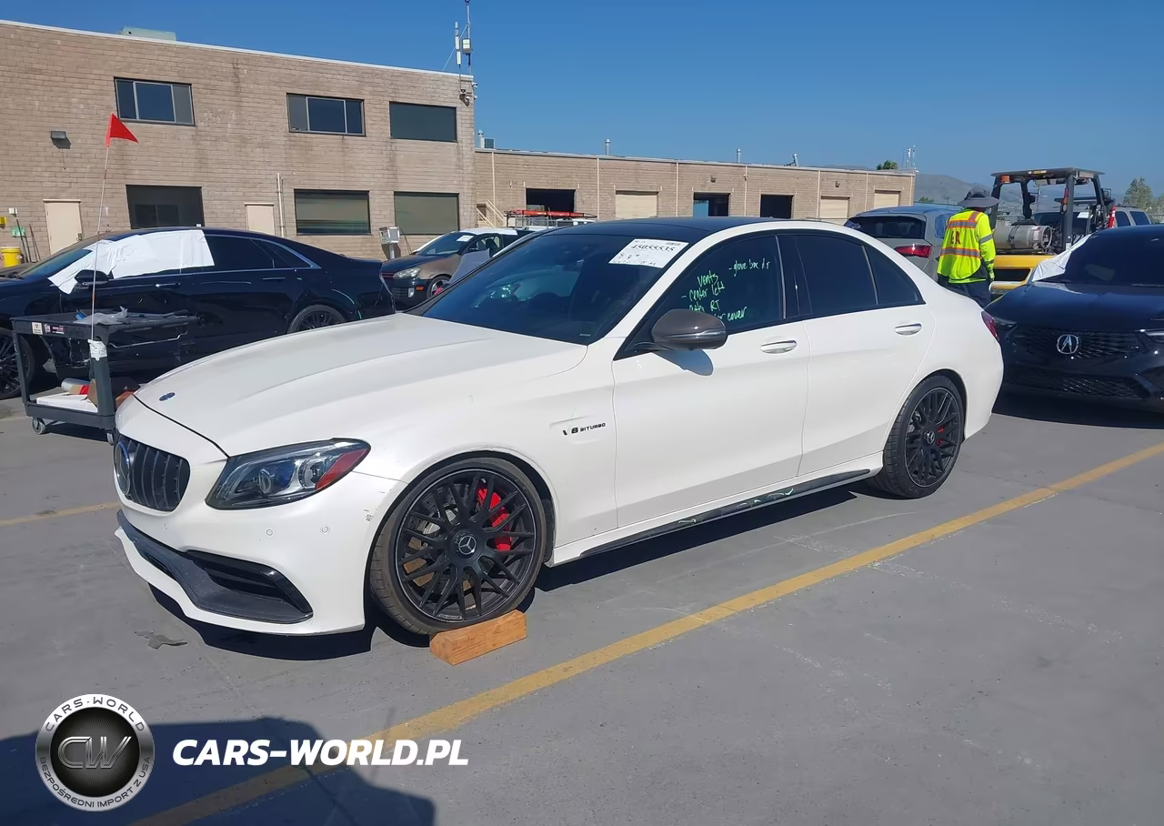 2019 Mercedes-Benz Amg C 63 S VIN:55SWF8HBXKU310527 - 2
