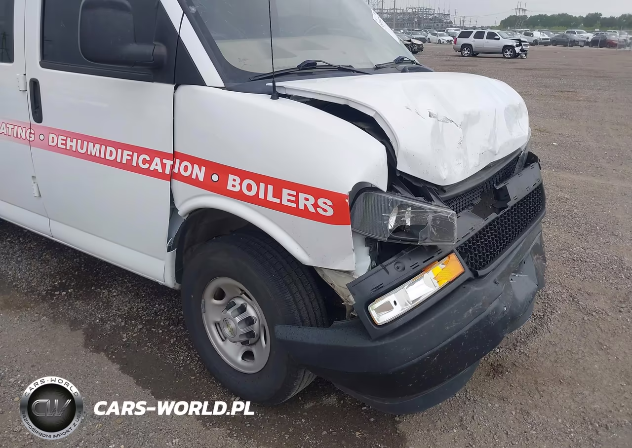 2023 Chevrolet Express Cargo Rwd 2500 Regular Wheelbase Wt VIN:1GCWGAFP8P1156436 - 18
