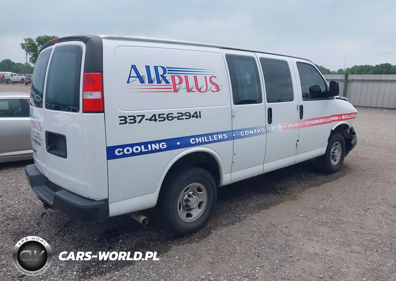 2023 Chevrolet Express Cargo Rwd 2500 Regular Wheelbase Wt VIN:1GCWGAFP8P1156436 - 4
