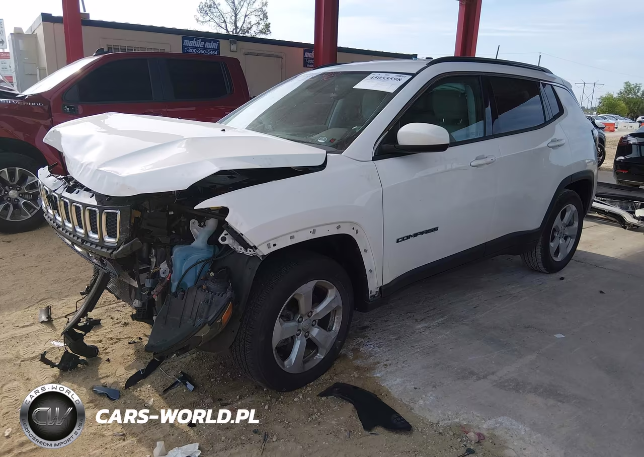 2020 Jeep Compass Latitude Fwd VIN:3C4NJCBB3LT257907 - 2