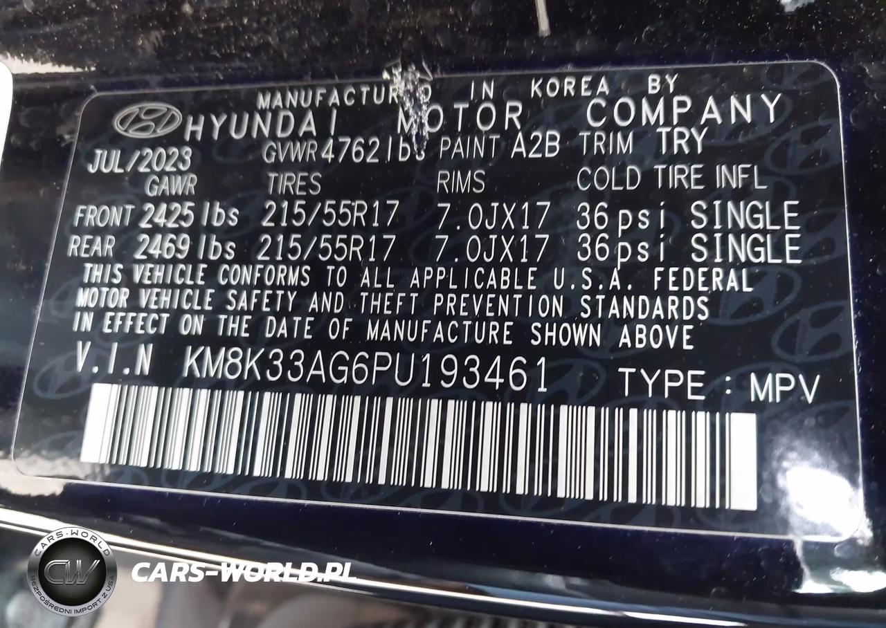 2023 Hyundai Kona Electric Sel VIN:KM8K33AG6PU193461 - 9