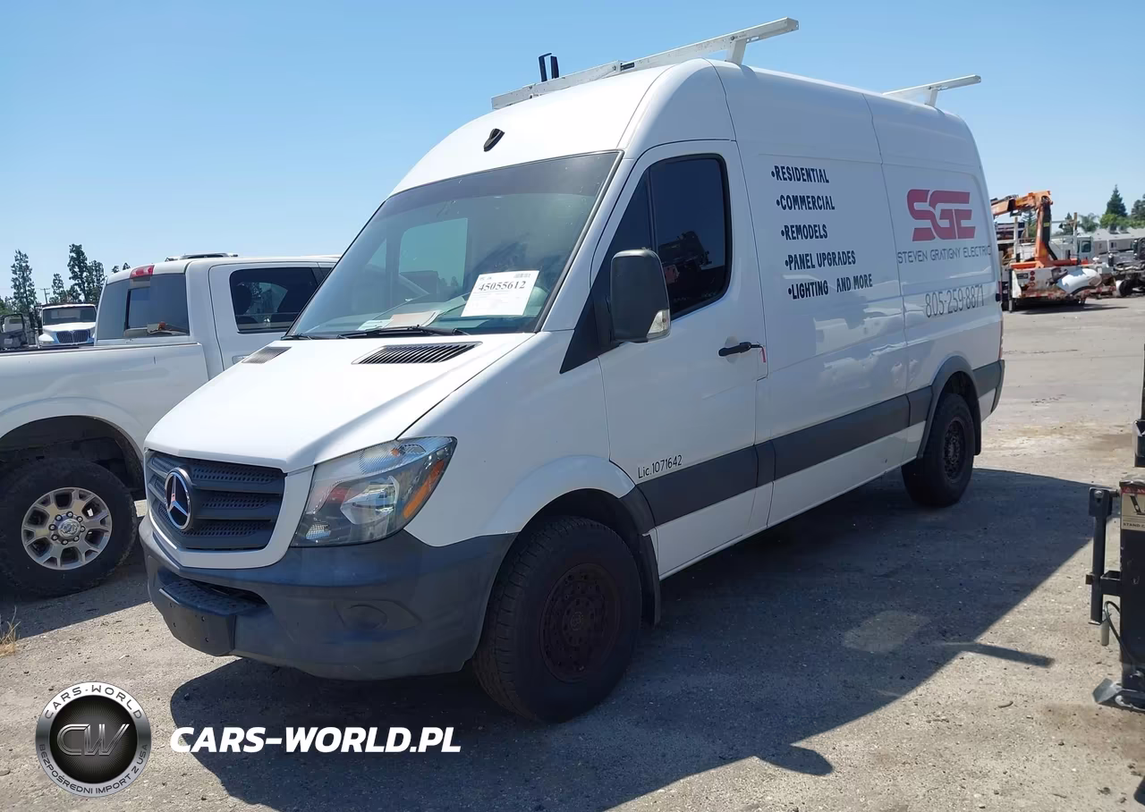 2017 Mercedes-Benz Sprinter 2500 Standard Roof V6 VIN:WD3PE7CD6HP553286 - 2