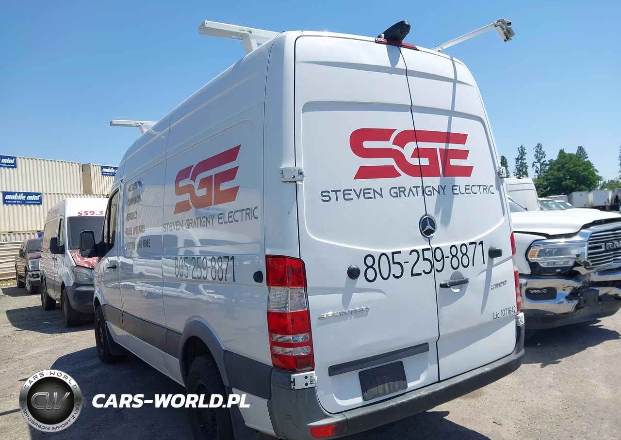 2017 Mercedes-Benz Sprinter 2500 Standard Roof V6 VIN:WD3PE7CD6HP553286 - 3