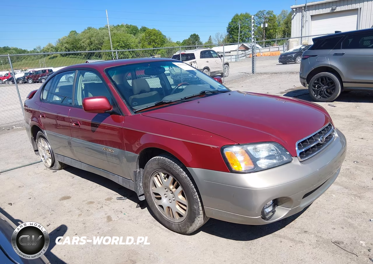 2002 Subaru Outback H6-3.0-H6-3.0 Vdc