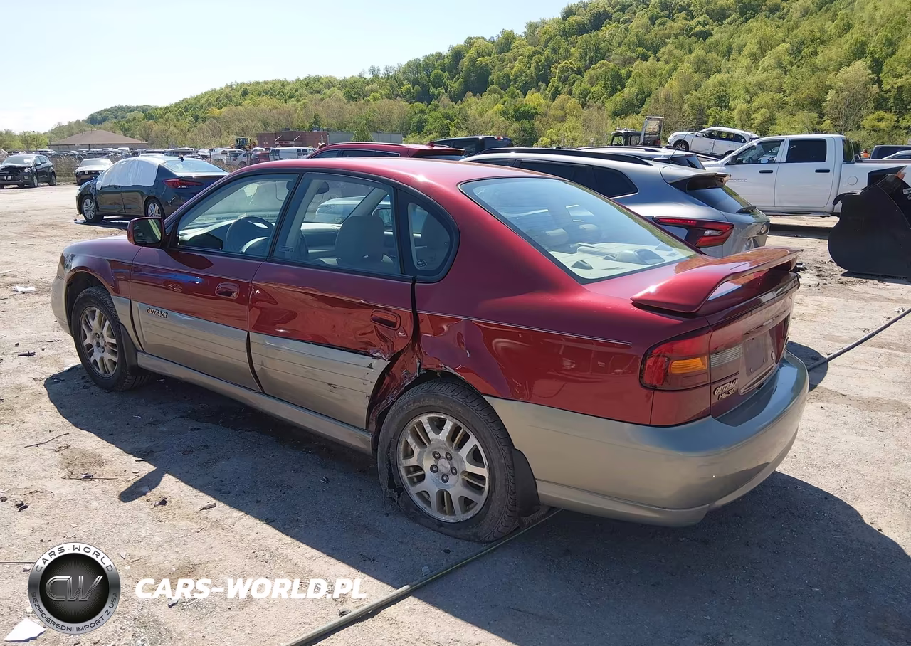 2002 Subaru Outback H6-3.0-H6-3.0 Vdc VIN:4S3BE896927202619 - 3