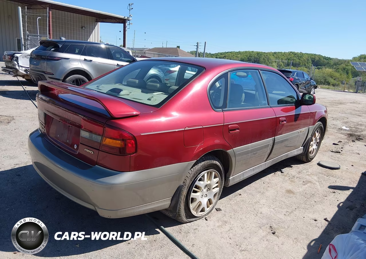 2002 Subaru Outback H6-3.0-H6-3.0 Vdc VIN:4S3BE896927202619 - 4