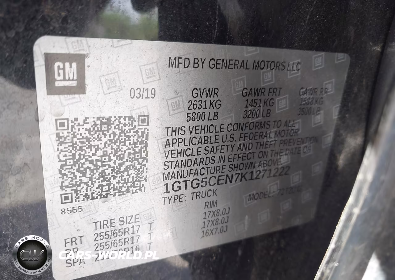 2019 GMC Canyon Sle VIN:1GTG5CEN7K1271222 - 9