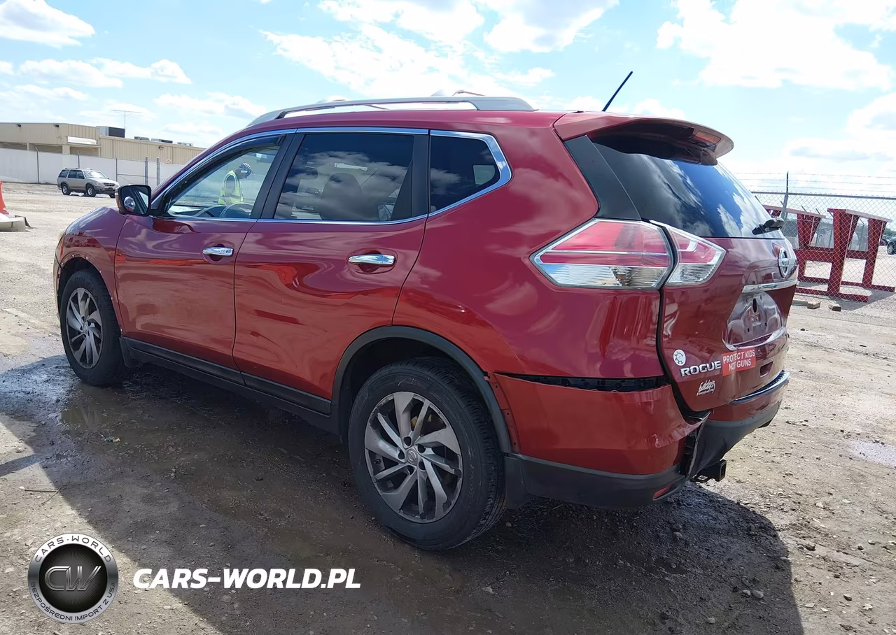 2014 Nissan Rogue Sl VIN:5N1AT2MV4EC812609 - 3