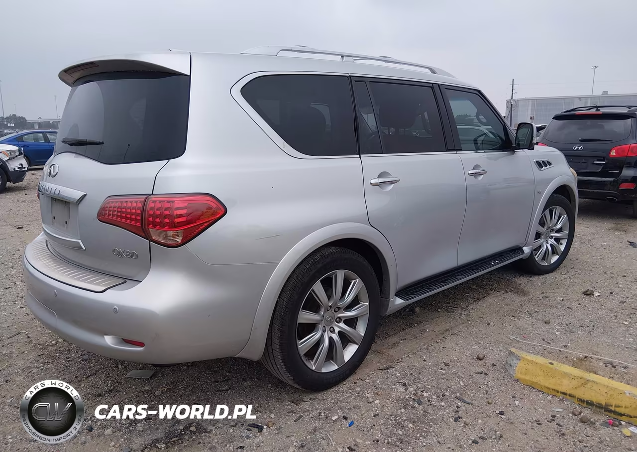 2014 Infiniti Qx80 VIN:JN8AZ2NF2E9554442 - 4
