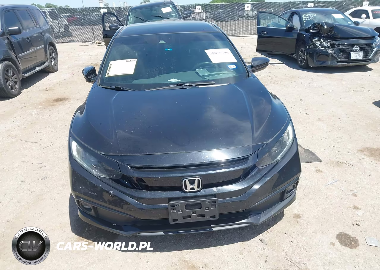 2020 Honda Civic Sport VIN:2HGFC2F88LH585955 - 12