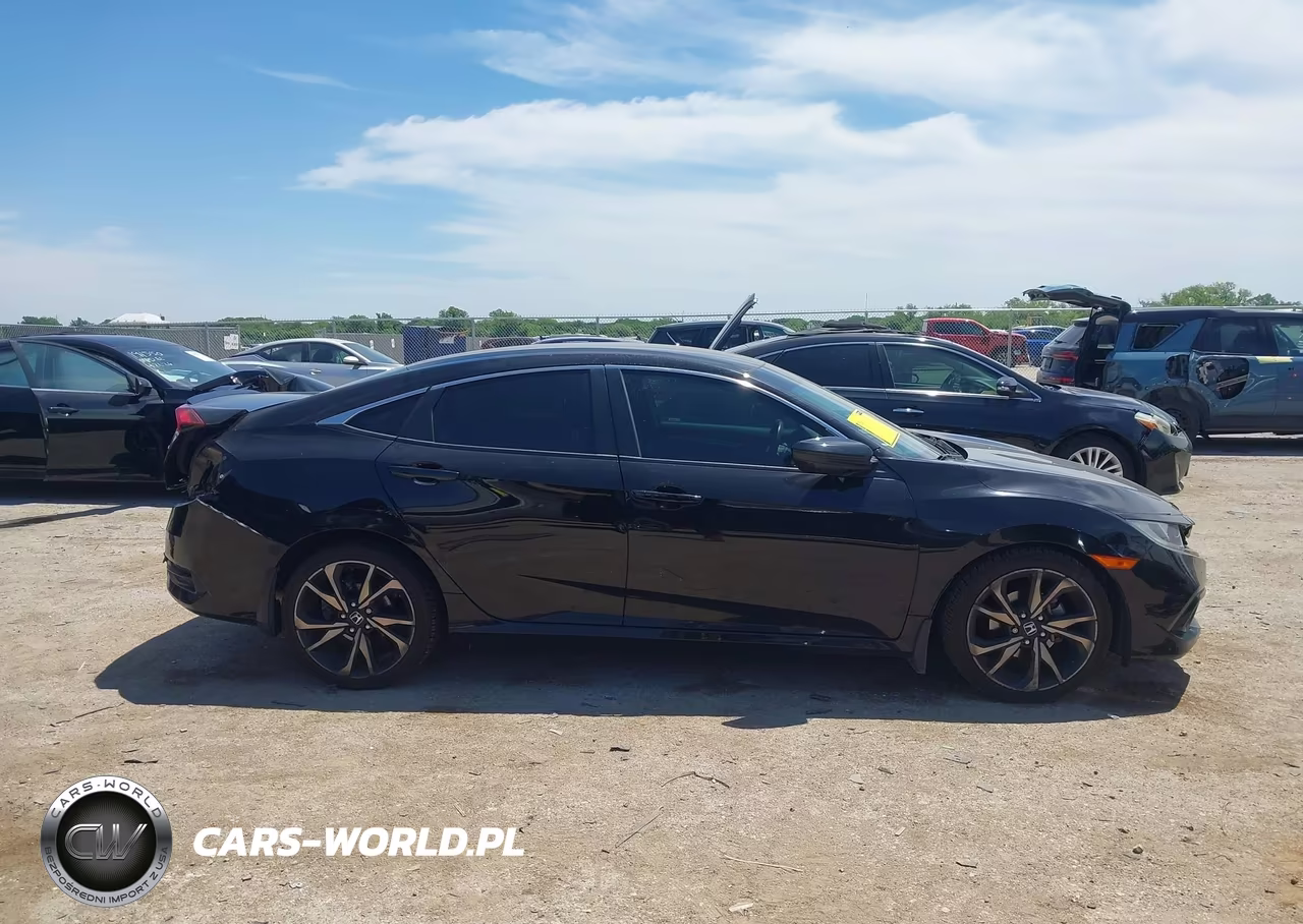 2020 Honda Civic Sport VIN:2HGFC2F88LH585955 - 13