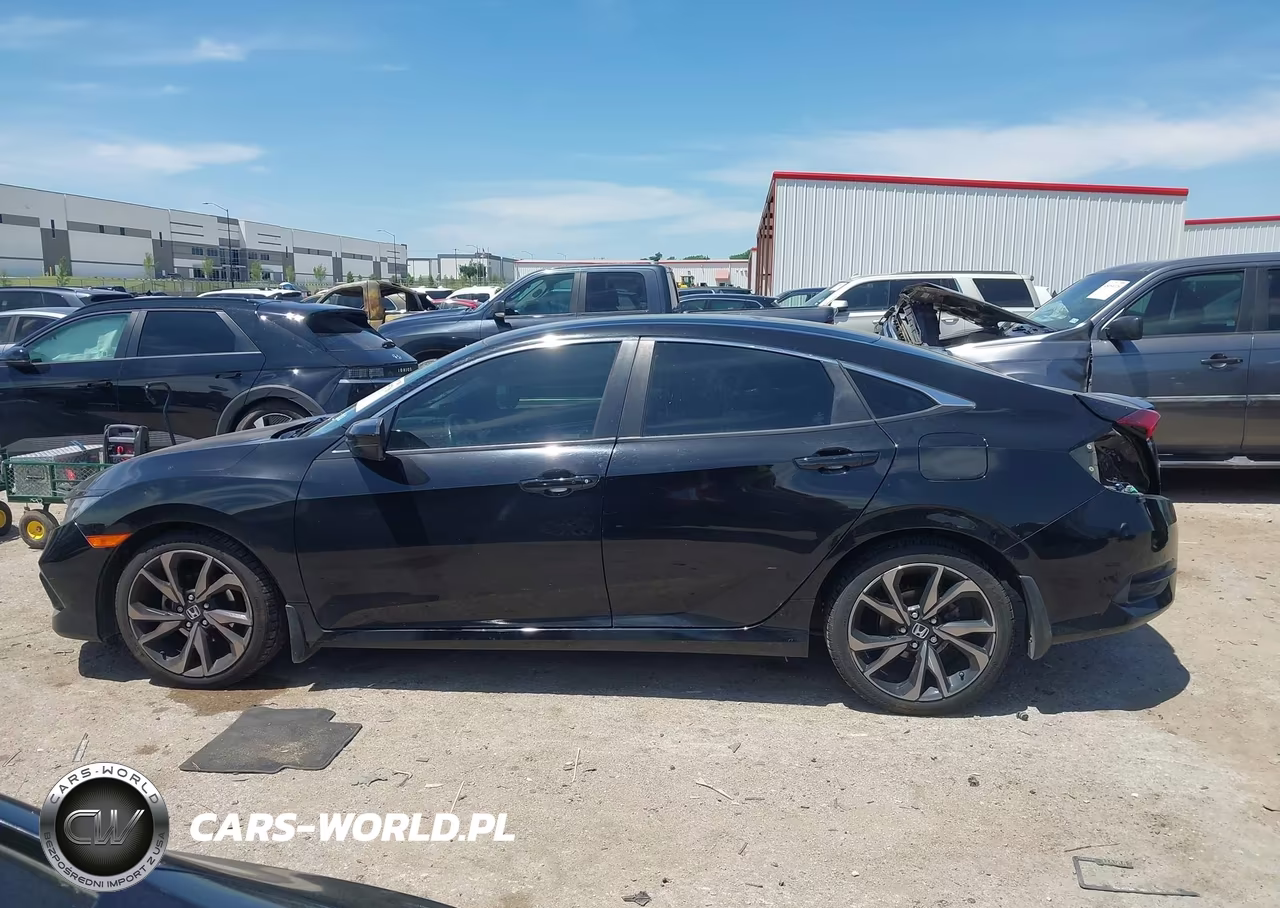 2020 Honda Civic Sport VIN:2HGFC2F88LH585955 - 14