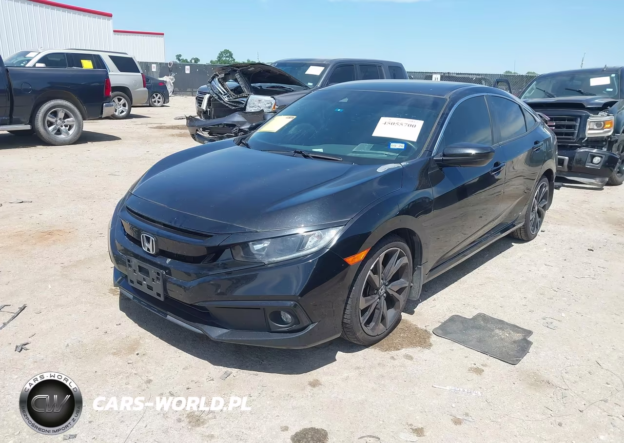 2020 Honda Civic Sport VIN:2HGFC2F88LH585955 - 2
