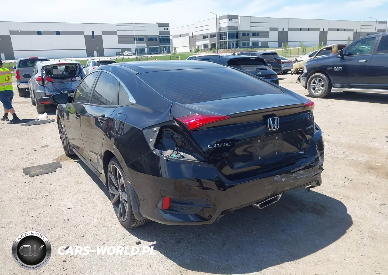 2020 Honda Civic Sport VIN:2HGFC2F88LH585955 - 3