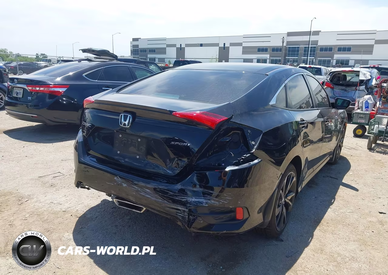 2020 Honda Civic Sport VIN:2HGFC2F88LH585955 - 4