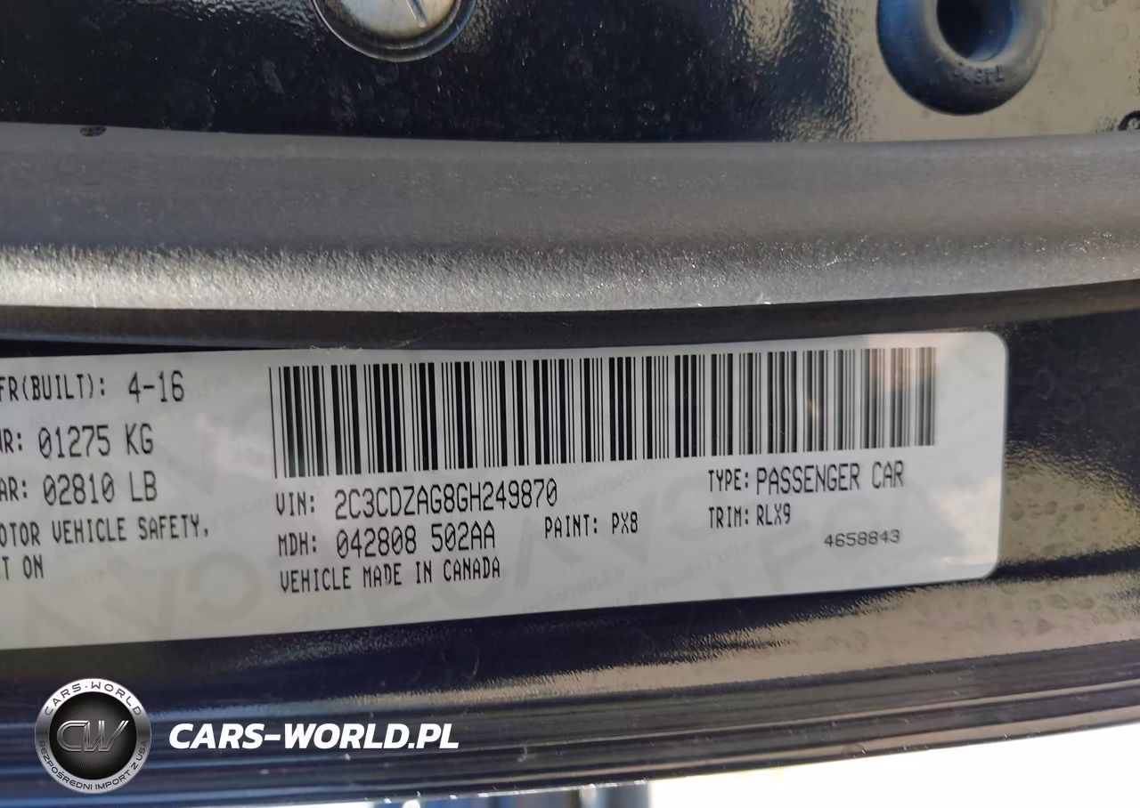 2016 Dodge Challenger Sxt Plus VIN:2C3CDZAG8GH249870 - 9