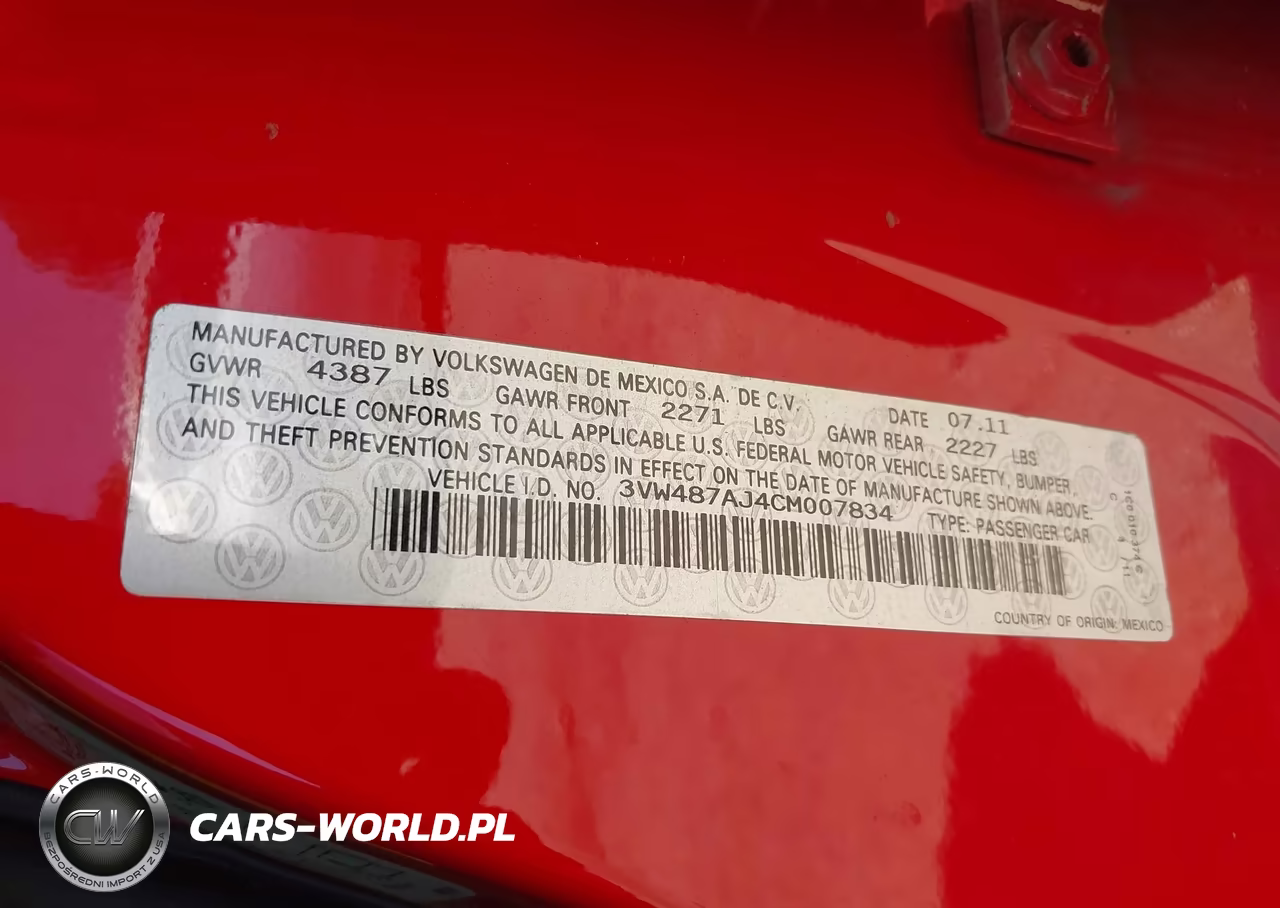 2012 Volkswagen Jetta Gli Autobahn VIN:3VW487AJ4CM007834 - 9