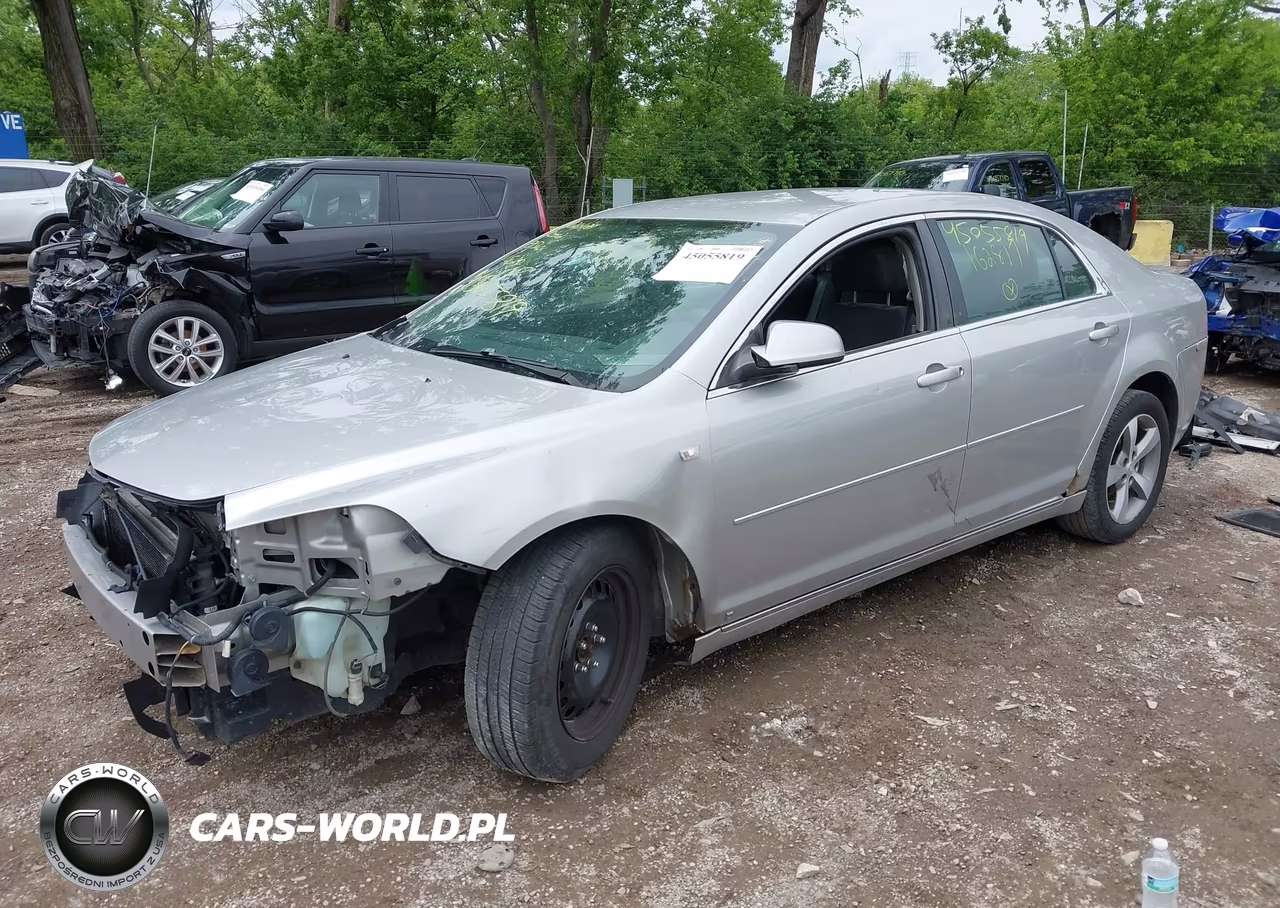 2008 Chevrolet Malibu Lt VIN:1G1ZH57B48F162817 - 2