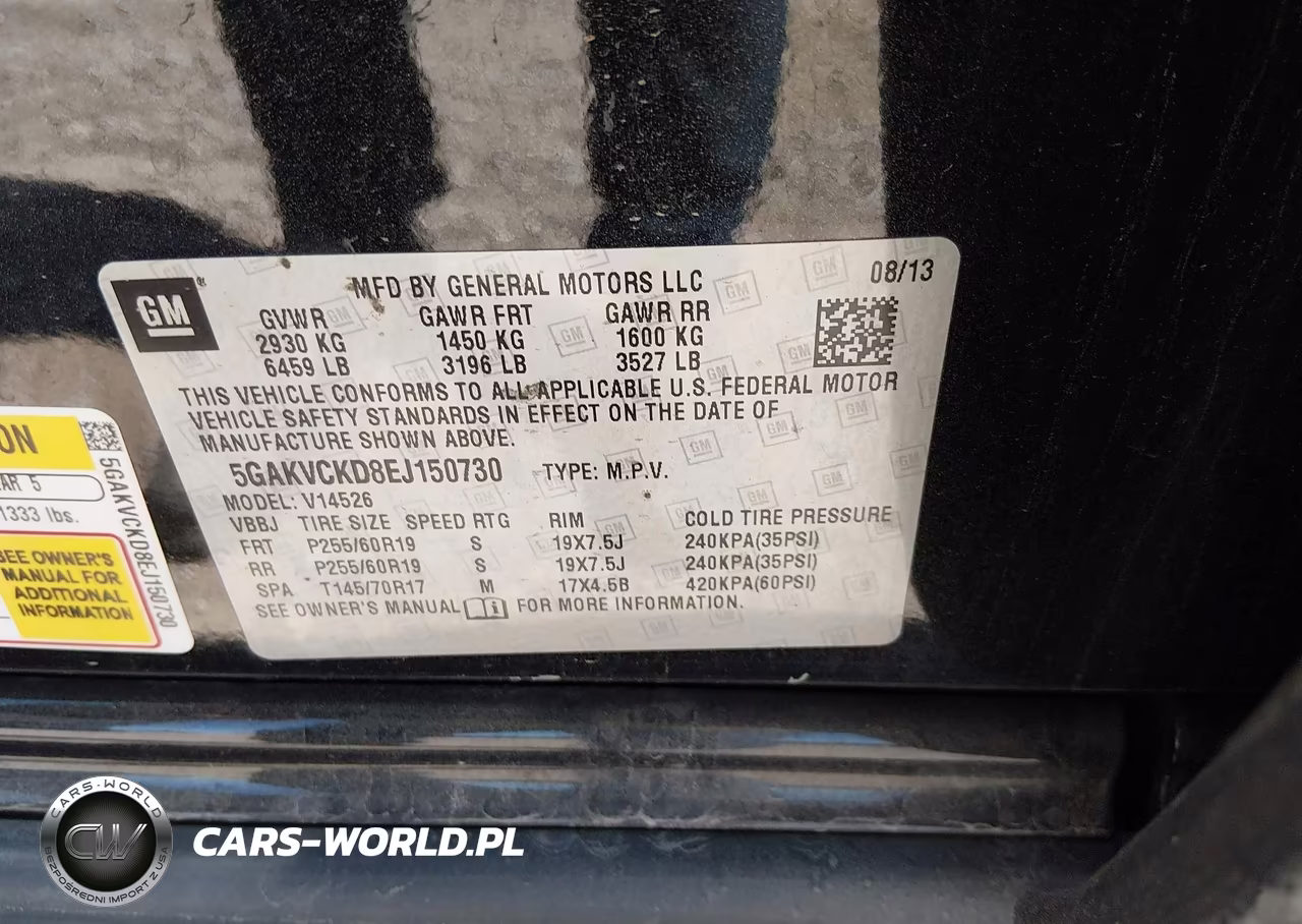 2014 Buick Enclave Premium VIN:5GAKVCKD8EJ150730 - 9