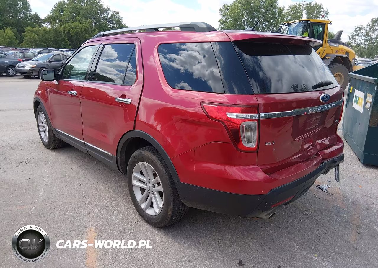 2012 Ford Explorer Xlt VIN:1FMHK8D89CGA69000 - 3