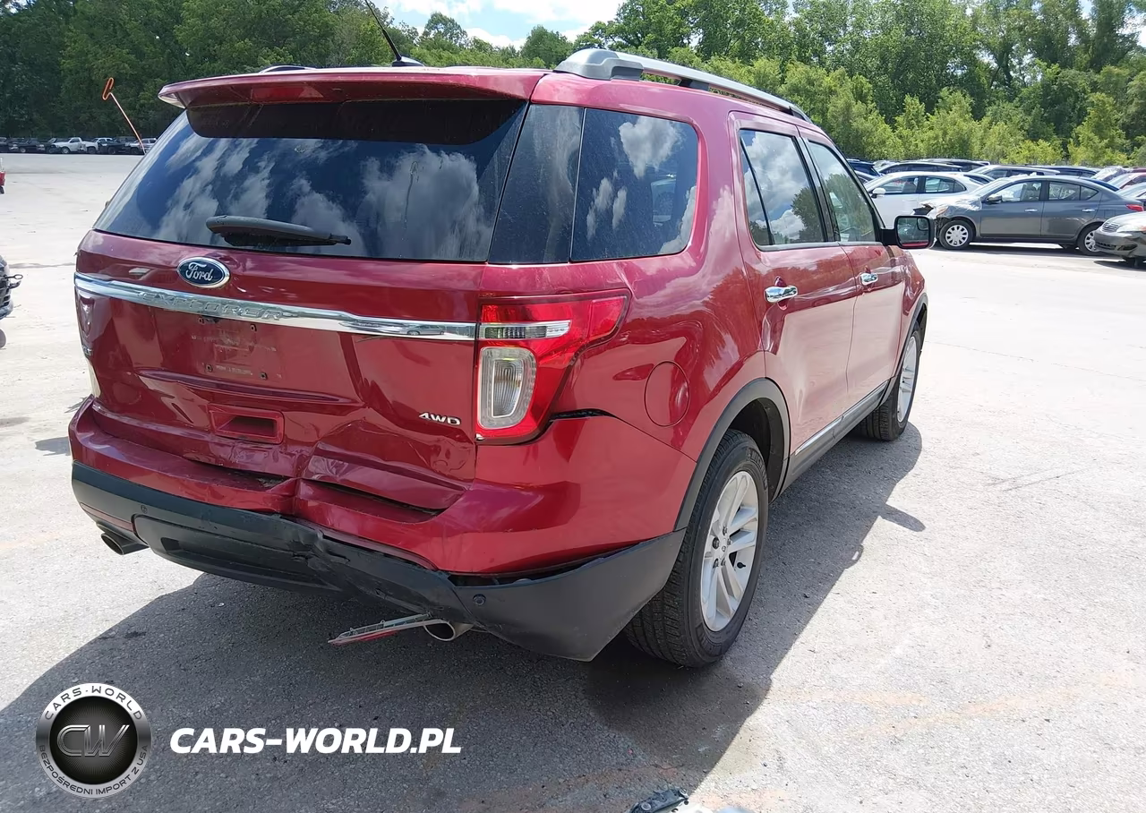 2012 Ford Explorer Xlt VIN:1FMHK8D89CGA69000 - 4
