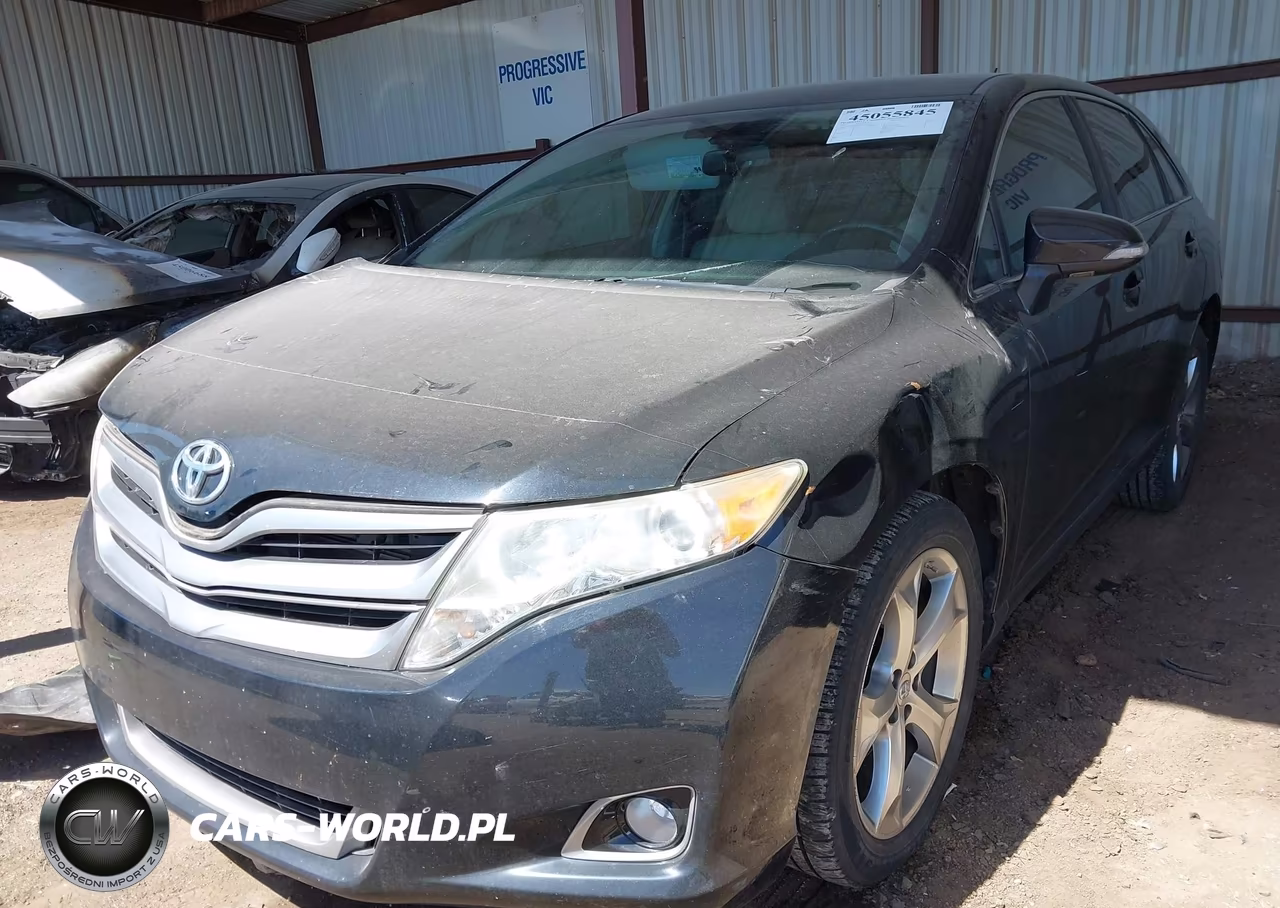 2013 Toyota Venza Le V6 VIN:4T3ZK3BB7DU052552 - 2