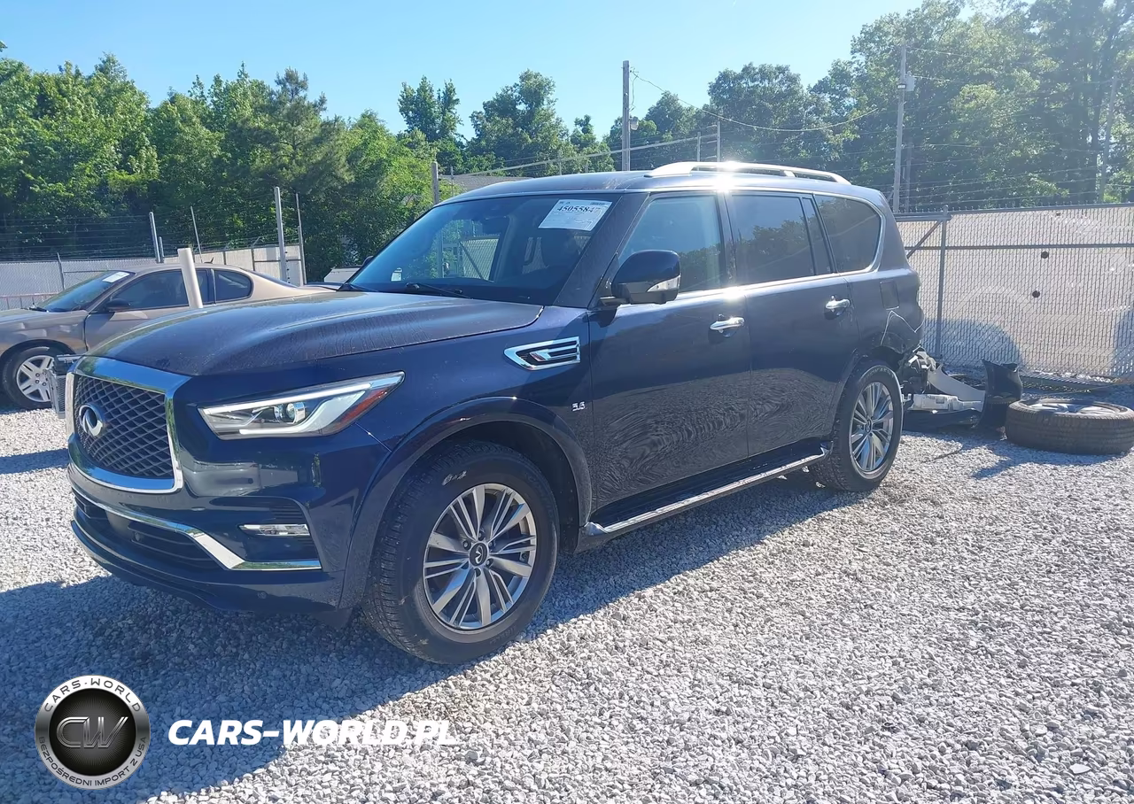 2020 Infiniti Qx80 Luxe VIN:JN8AZ2NF3L9704703 - 2