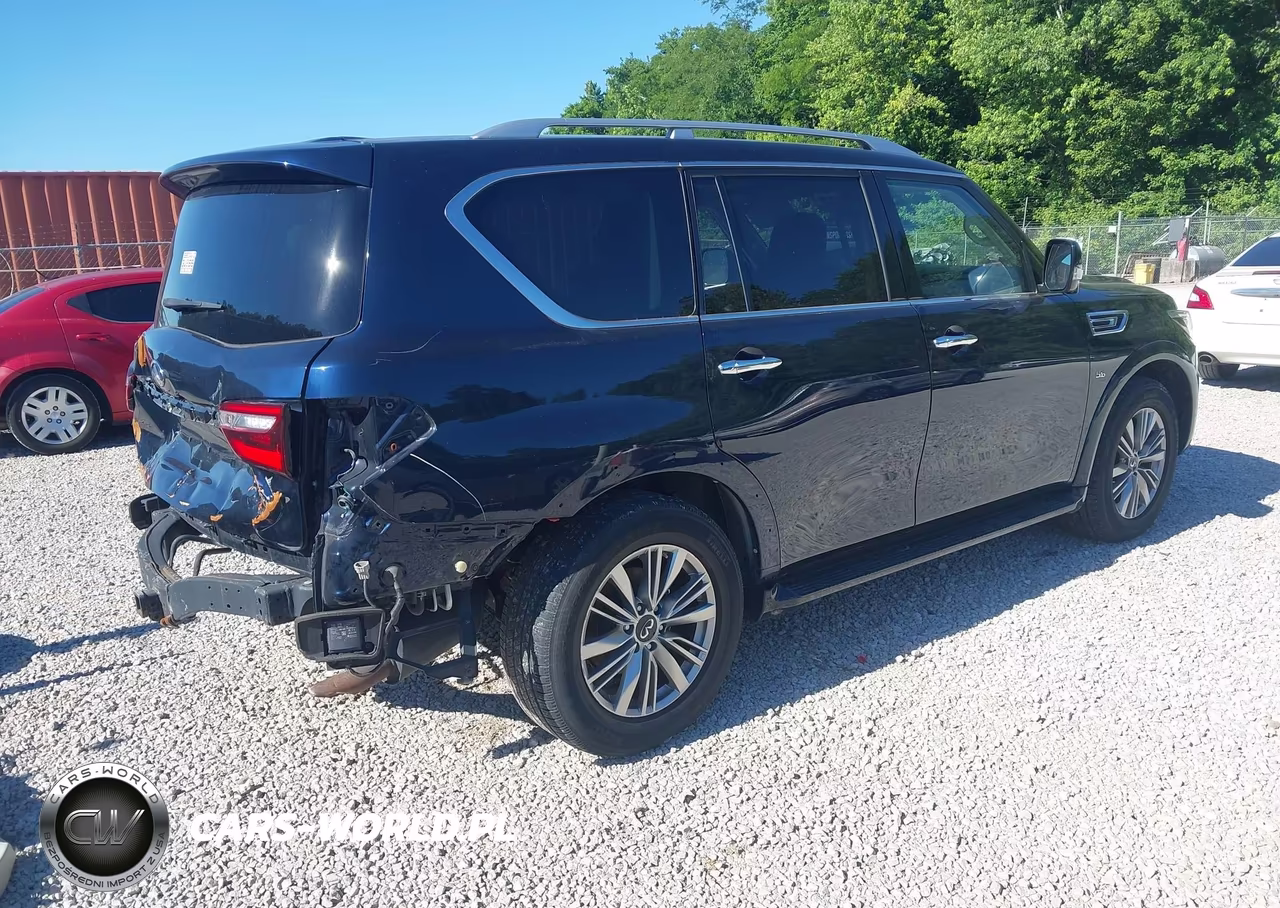 2020 Infiniti Qx80 Luxe VIN:JN8AZ2NF3L9704703 - 4