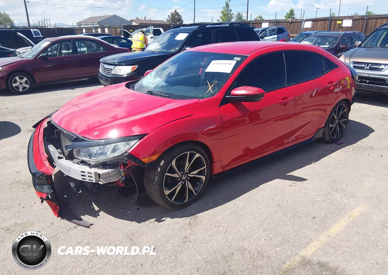 2018 Honda Civic Sport VIN:SHHFK7G48JU207131 - 2