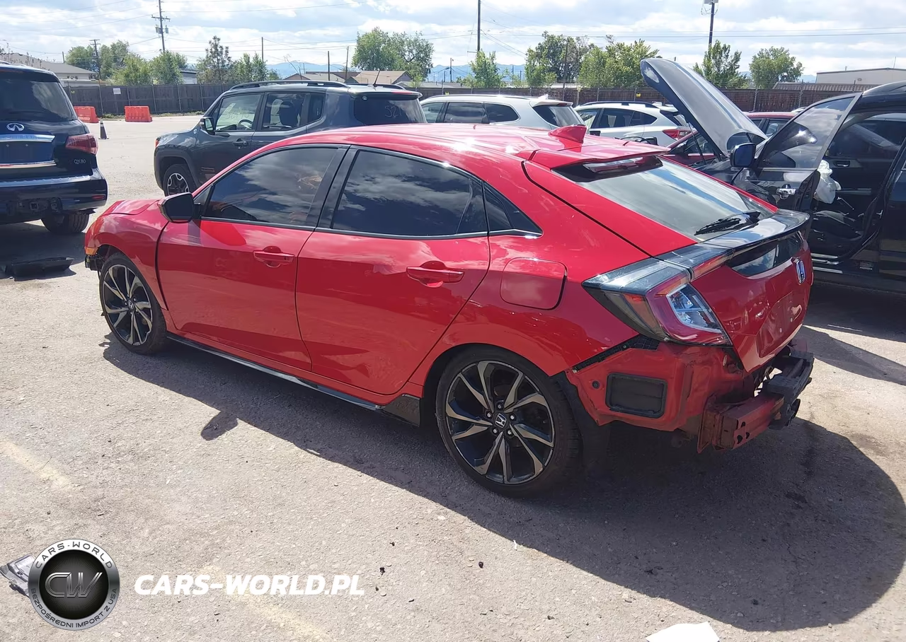 2018 Honda Civic Sport VIN:SHHFK7G48JU207131 - 3