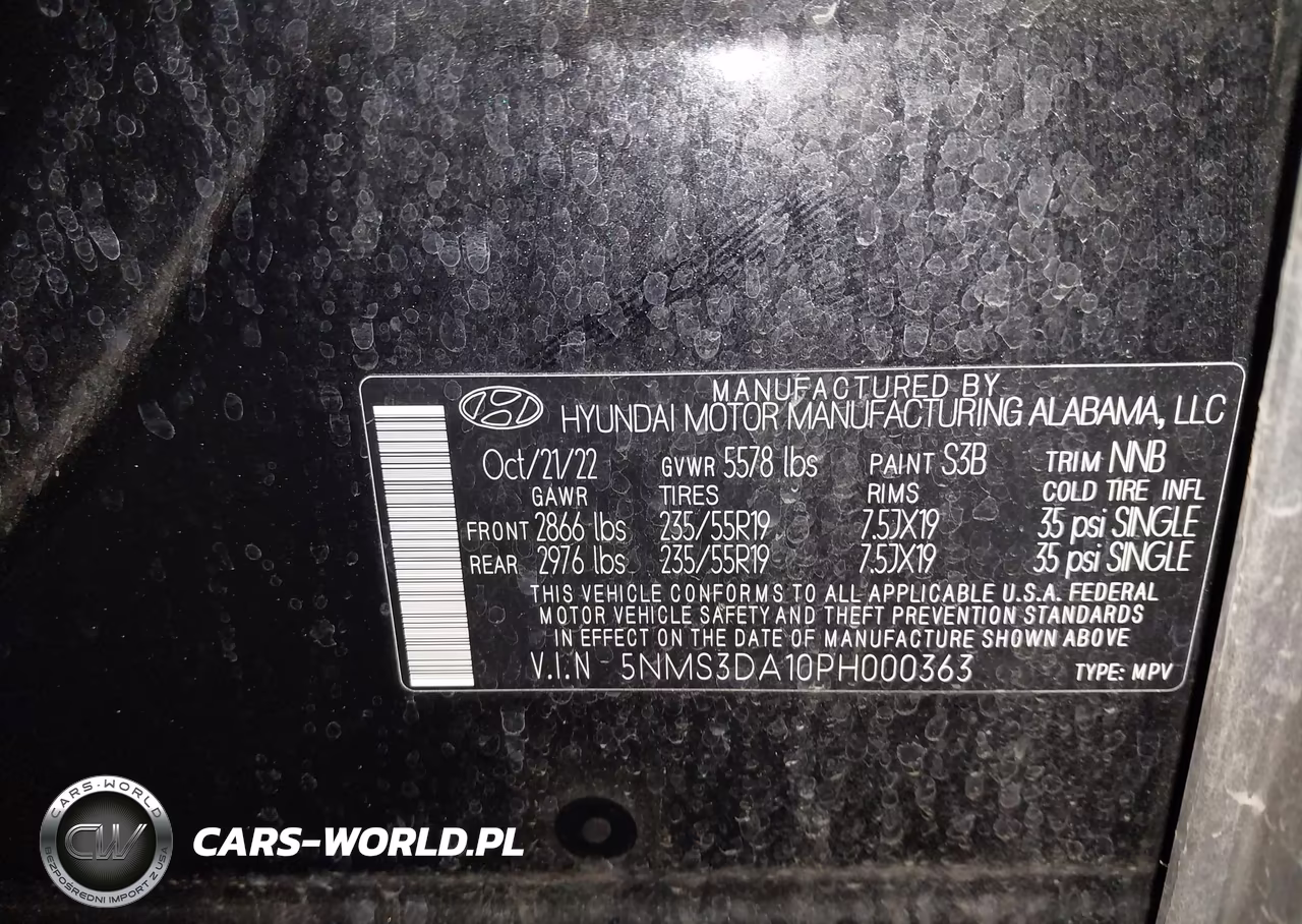 2023 Hyundai Santa Fe Hybrid Sel Premium VIN:5NMS3DA10PH000363 - 9