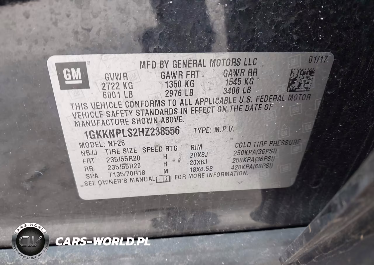 2017 GMC Acadia Denali VIN:1GKKNPLS2HZ238556 - 9