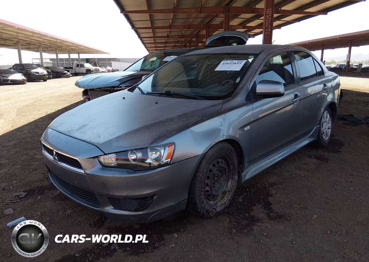 2012 Mitsubishi Lancer Es VIN:JA32U2FU6CU027492 - 2