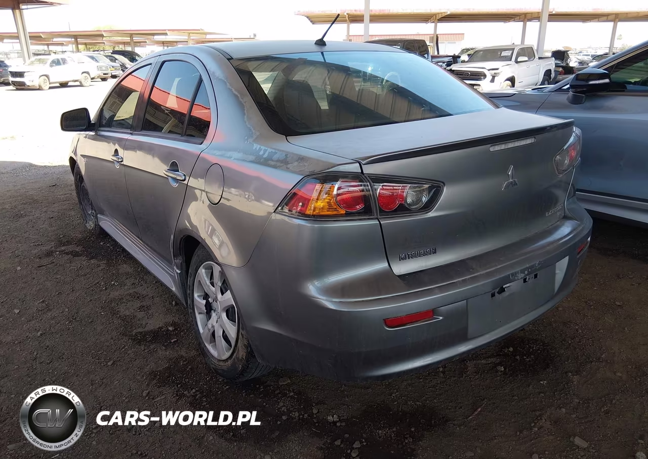 2012 Mitsubishi Lancer Es VIN:JA32U2FU6CU027492 - 3