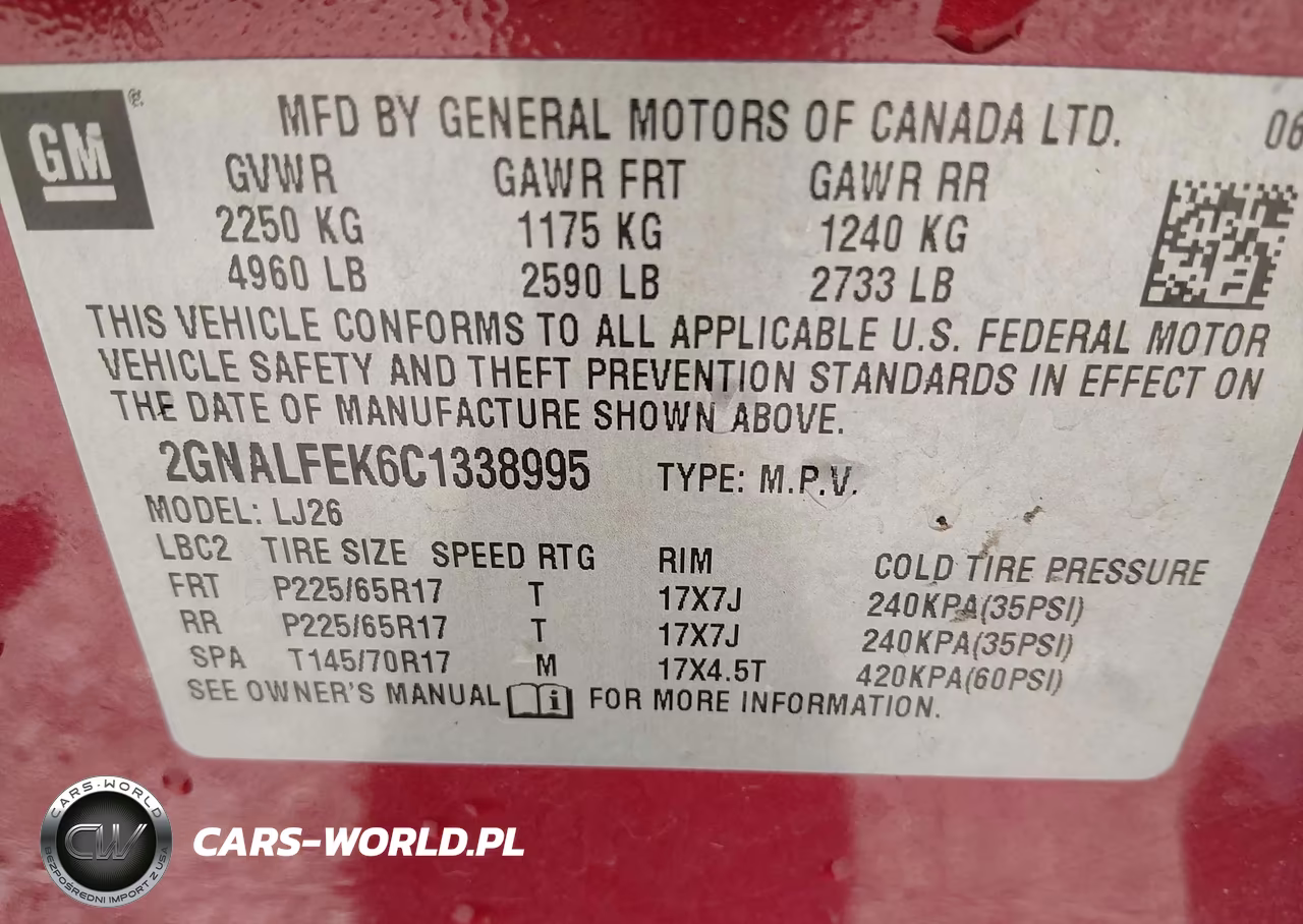 2012 Chevrolet Equinox Ltz VIN:2GNALFEK6C1338995 - 9