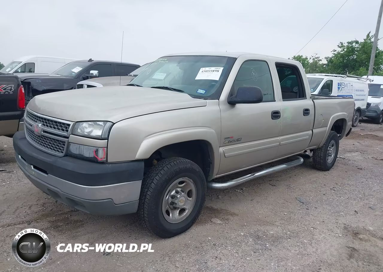 2005 Chevrolet Silverado 2500Hd Ls VIN:1GCHC23295F850670 - 2