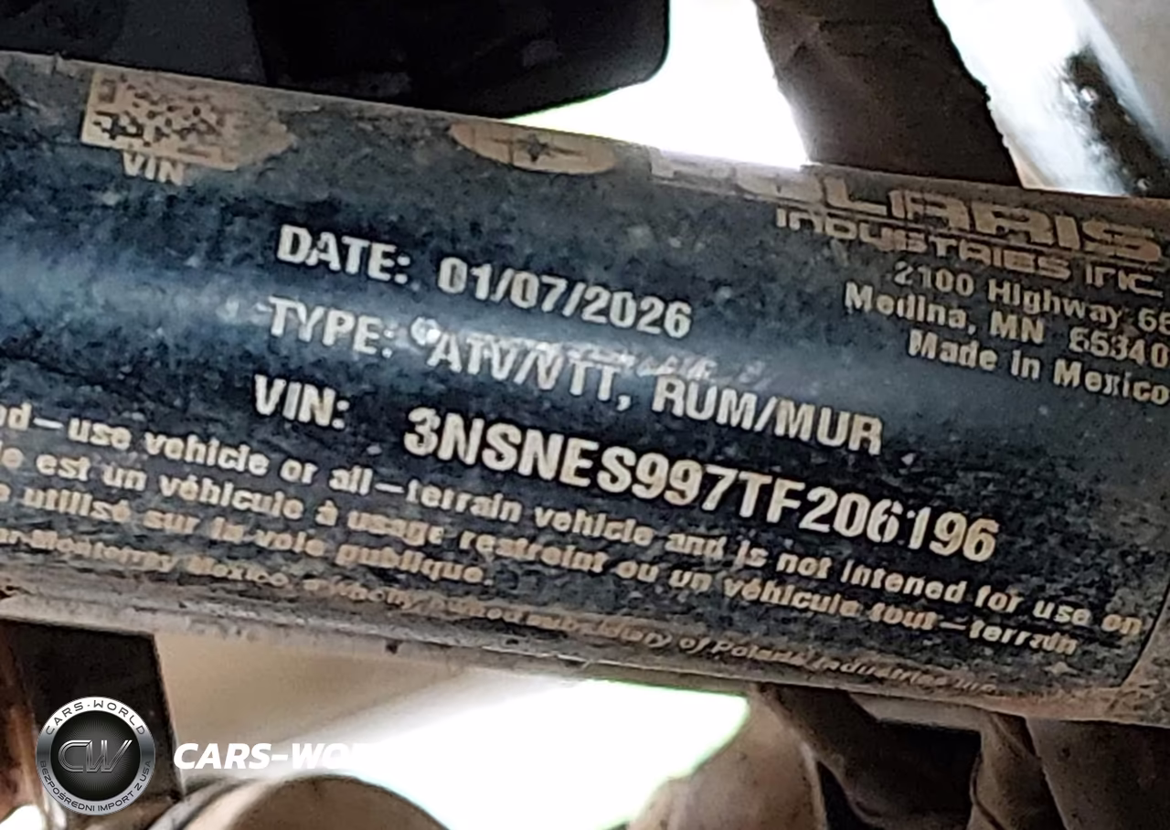 2026 Pola Rzr Xp 1000 Sport VIN:3NSNES997TF206196 - 9