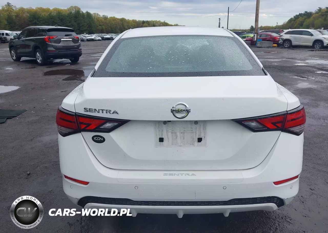 2022 Nissan Sentra S Xtronic Cvt VIN:3N1AB8BV0NY282596 - 16