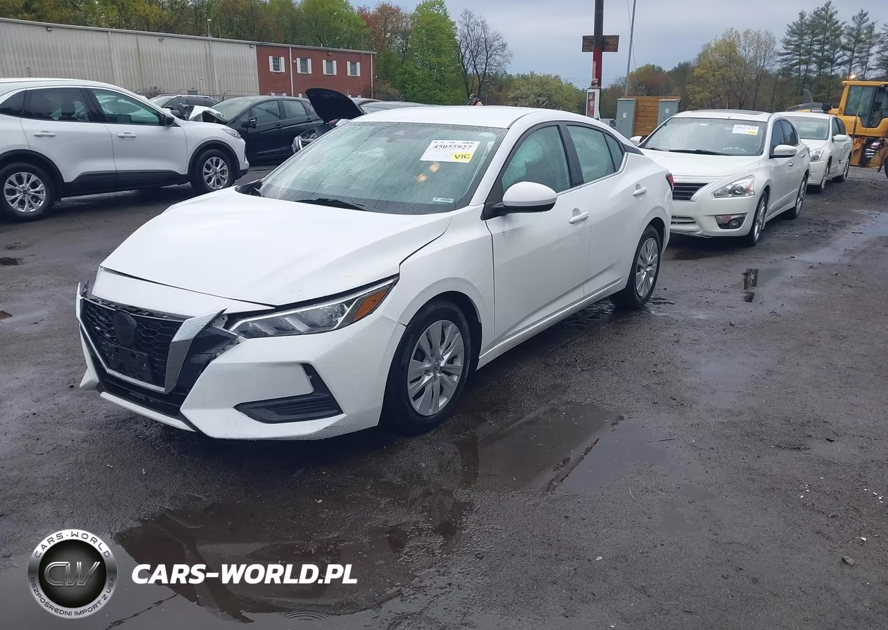 2022 Nissan Sentra S Xtronic Cvt VIN:3N1AB8BV0NY282596 - 2