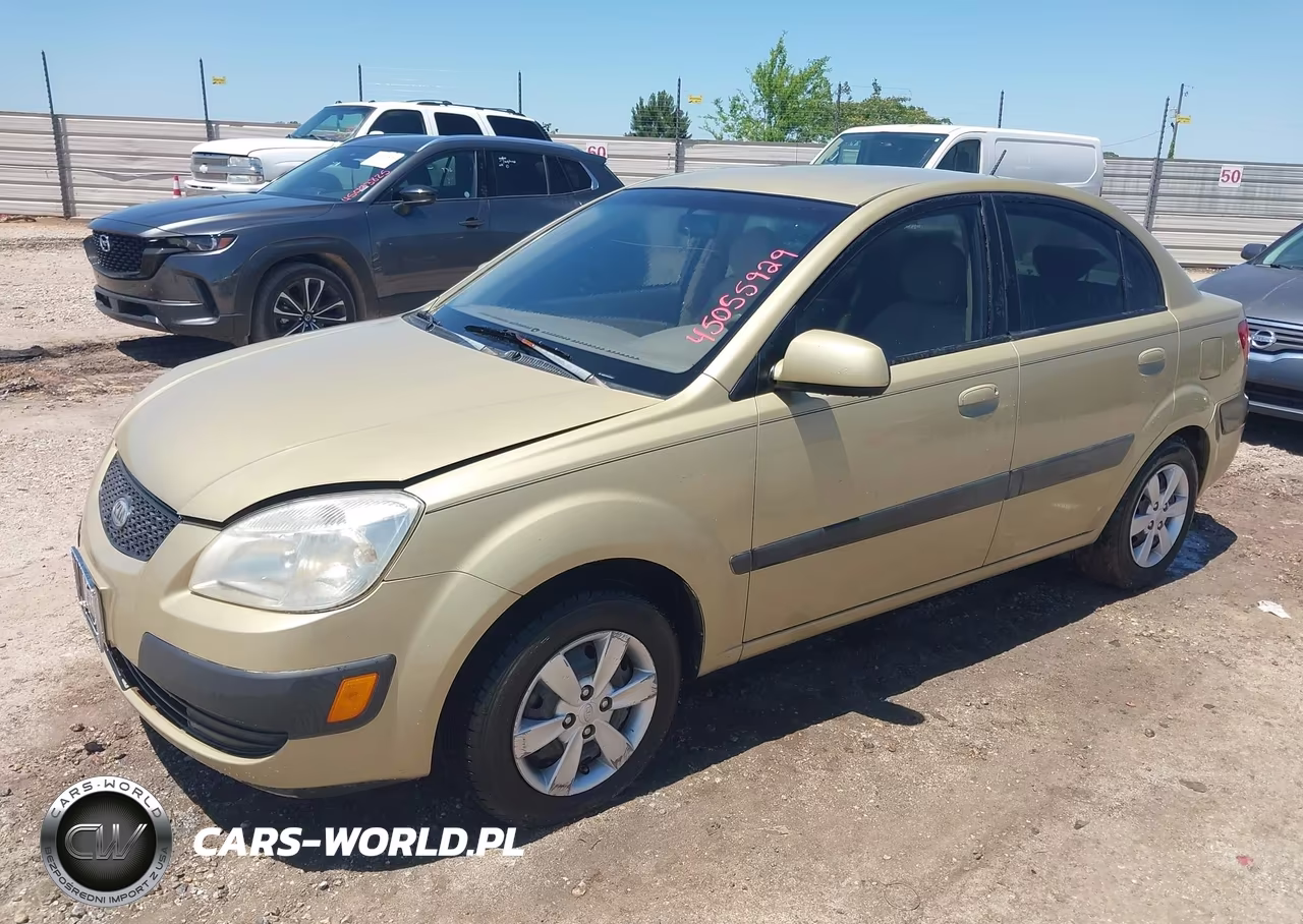 2008 Kia Rio Lx VIN:KNADE123386383342 - 2