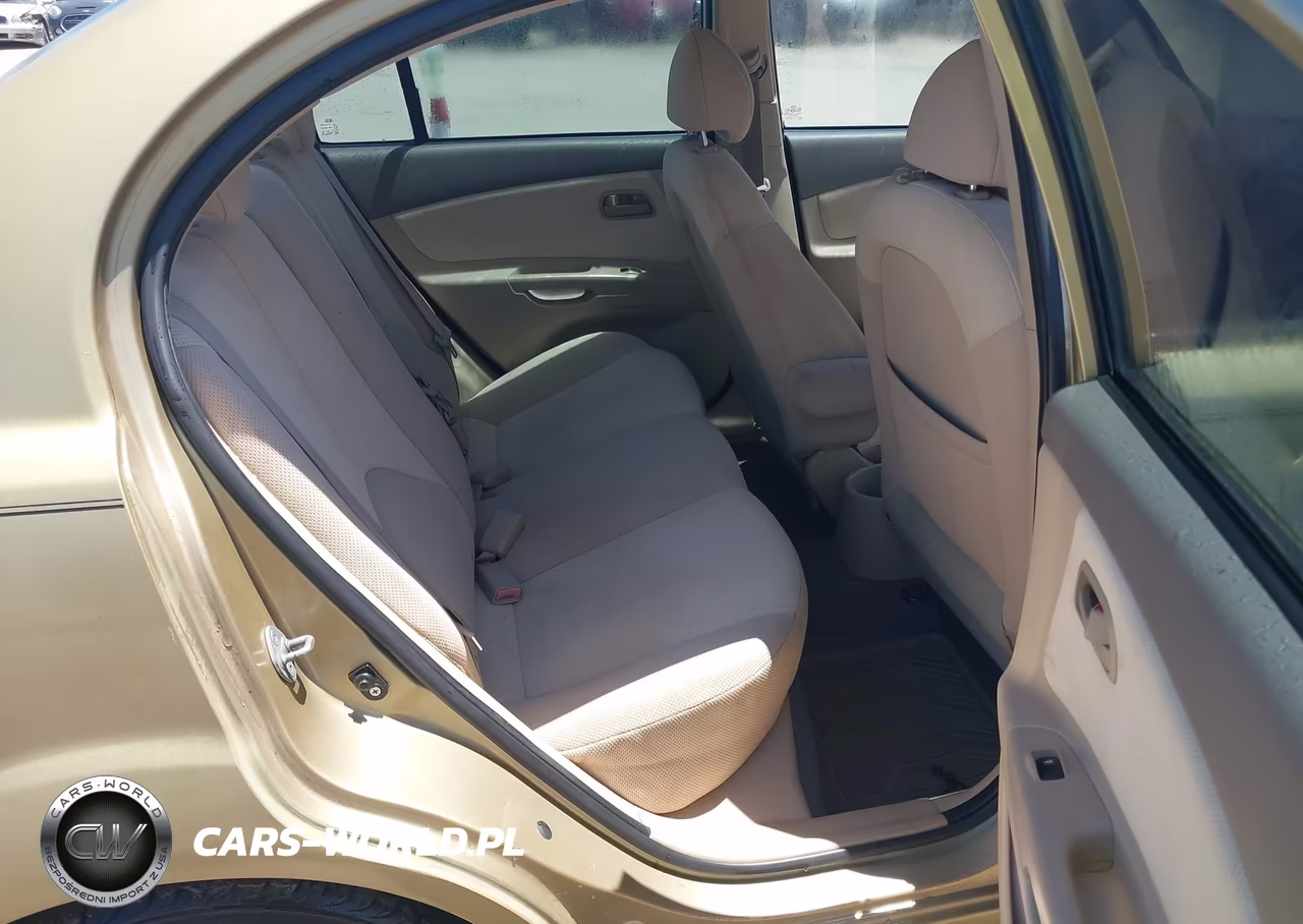 2008 Kia Rio Lx VIN:KNADE123386383342 - 8