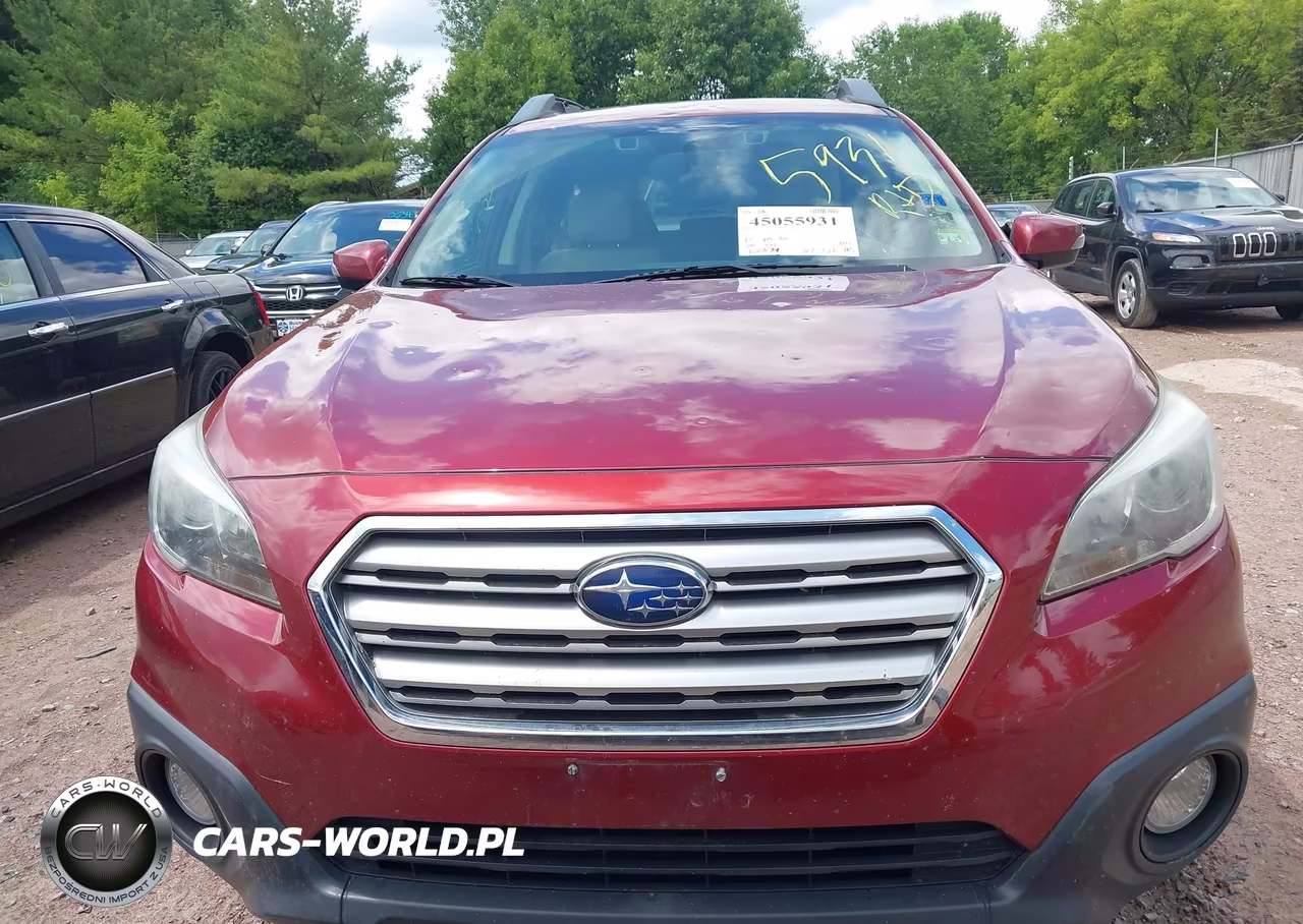 2015 Subaru Outback 2.5I Premium VIN:4S4BSBHC0F3231917 - 12