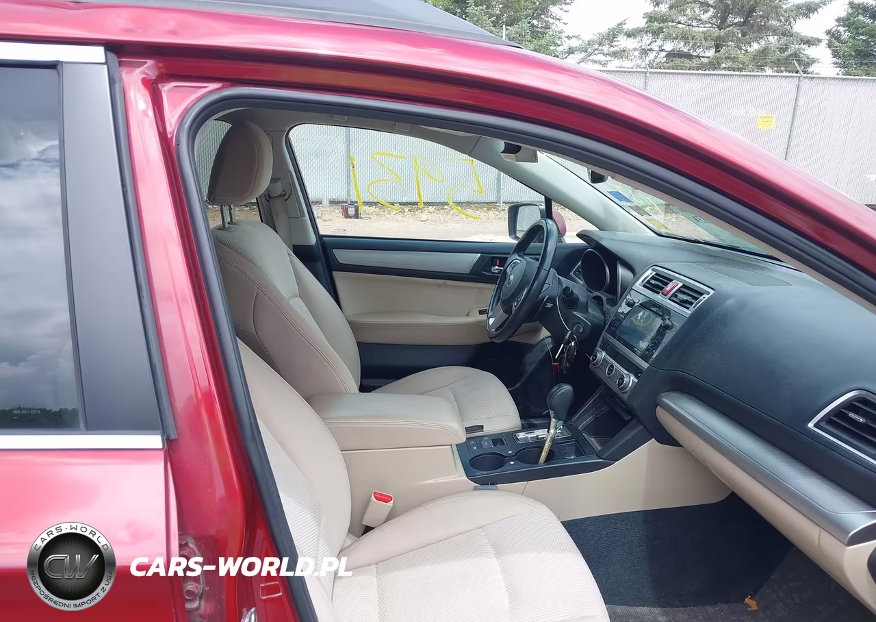 2015 Subaru Outback 2.5I Premium VIN:4S4BSBHC0F3231917 - 5