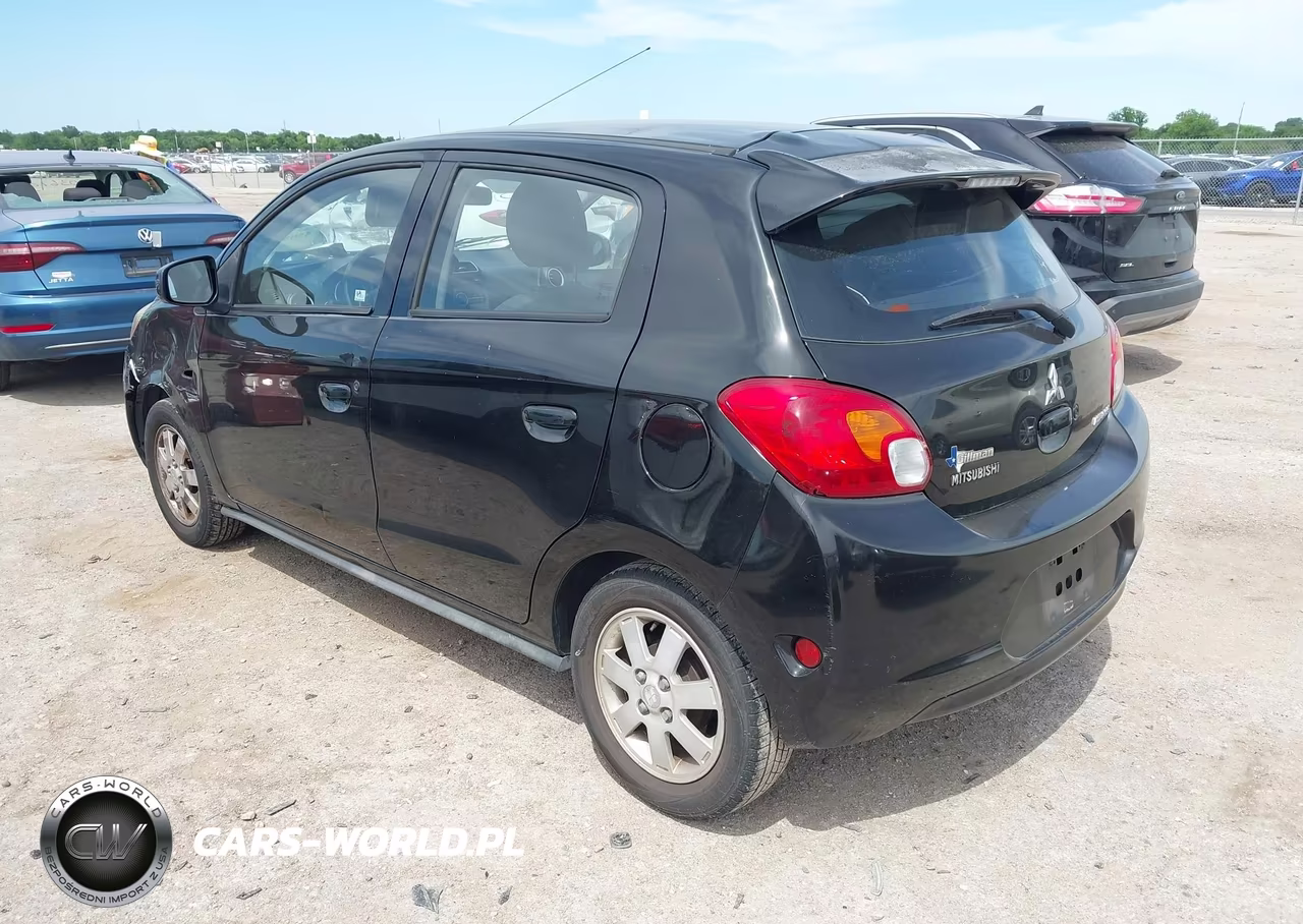 2014 Mitsubishi Mirage Es VIN:ML32A4HJ6EH008819 - 3