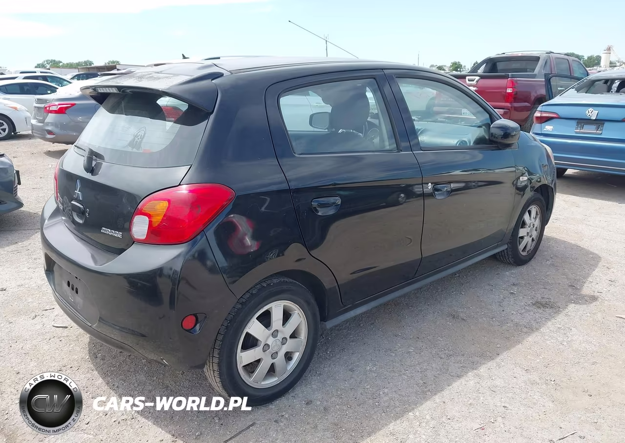 2014 Mitsubishi Mirage Es VIN:ML32A4HJ6EH008819 - 4