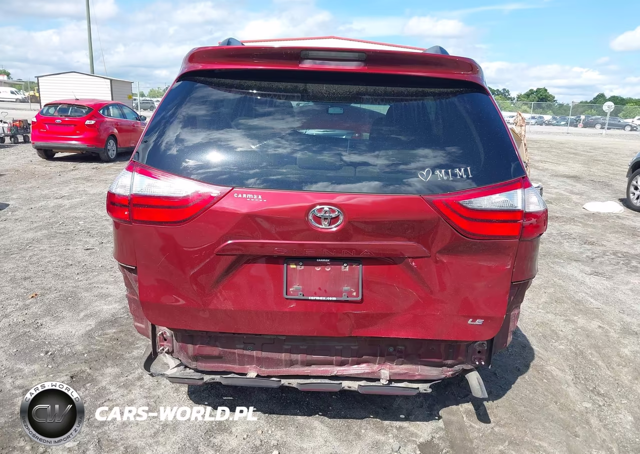 2016 Toyota Sienna Le 8 Passenger VIN:5TDKK3DC1GS749616 - 6